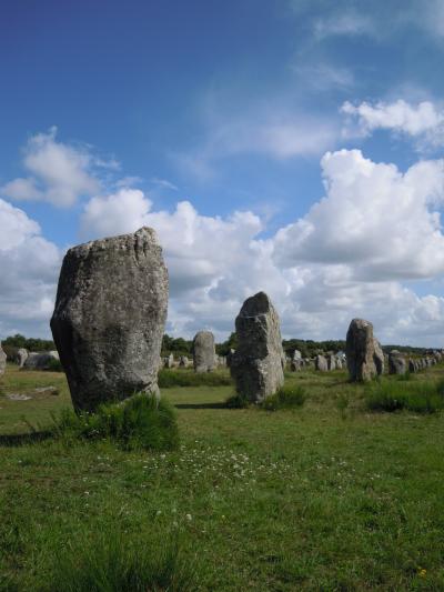 ブルターニュの旅　　カルナックの列石　CARNAC(カルナック)