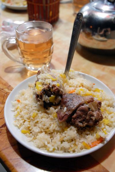 爺ぃのご両親のお墓を建てる為に莎車へ！其の55～叶城で夕食！行きのと同じナン購入！