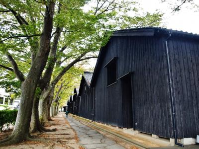 第一弾　酒田　みなとまち　　山居倉庫と酒田港