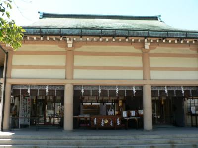 日本の旅　関西を歩く　大阪市天王寺区の生國魂神社（いくくにたまじんじゃ）周辺
