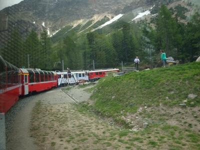 旅のキオクのかけら(ベルニナ急行/2009)