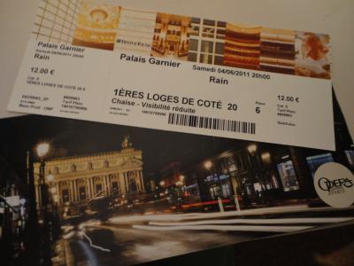 オペラ座ガルニエ宮で１２ユーロのチケット購入　ひとり旅でパリを満喫３