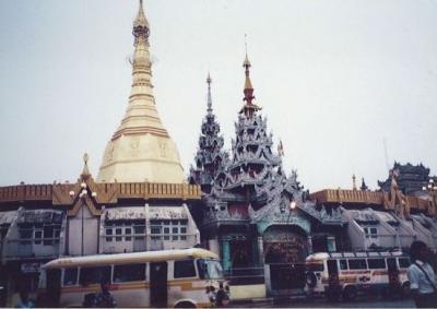 90年代のミャンマー1996.8①　　「初ミャンマーは、シンガポールで搭乗拒否。」　　～ヤンゴン～
