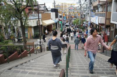 夕焼けだんだん 谷中散歩