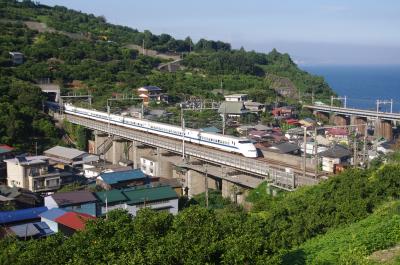 久々 石橋鉄橋での新幹線撮影