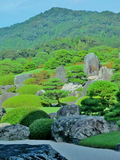 山陰-9　足立美術館：世界に誇れる日本庭園　?１ ☆借景や造園美の極致 !