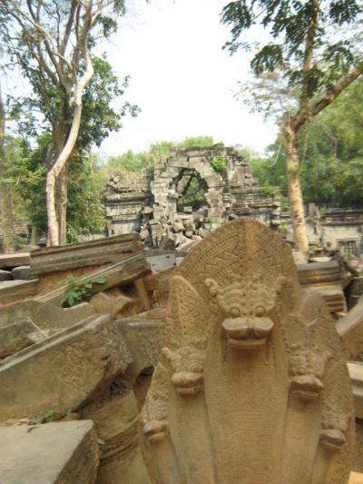 タイ・カンボジア　ぶらり２人旅　2011　⑩　（ベンメリア遺跡）