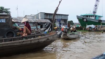 ベトナム旅行記 4-1 賑やかな水上市場ツアー