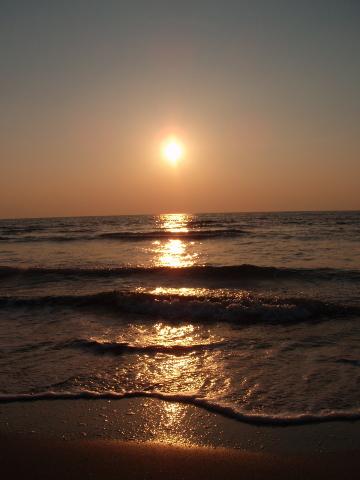 稲佐の浜の夕景 （島根県・出雲市）