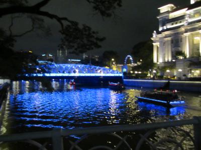 シンガポール川夜も昼も行ったり来たり～リバークルーズ＆お散歩～