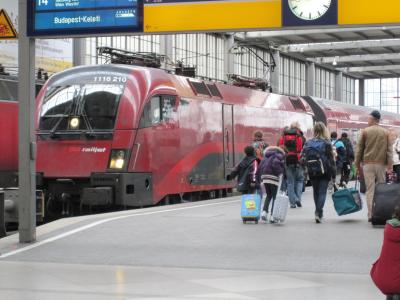 ドイツ、オーストリア、イタリア列車の旅(2)
