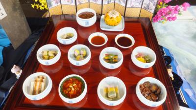 韓国・全州旅行記 2-3 全州ビビンバ祭りスタート！豪華な料理がたくさん！