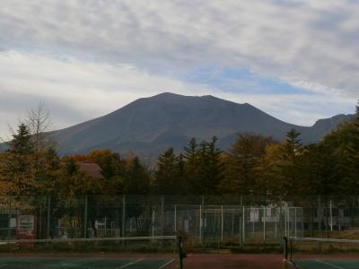 秋の北軽井沢、浅間山