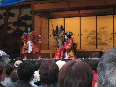 大鹿歌舞伎に誘われました。