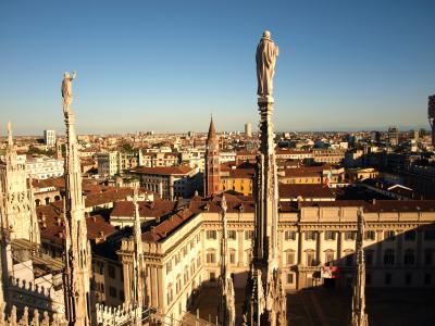 弾丸ハネムーン⑬ミラノ(Milano)～迫力！世界最大のゴシック建築～