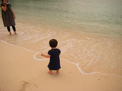 １歳４ヶ月の姪とルネッサンスリゾートオキナワ