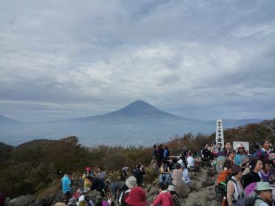 金時山に登ってみた