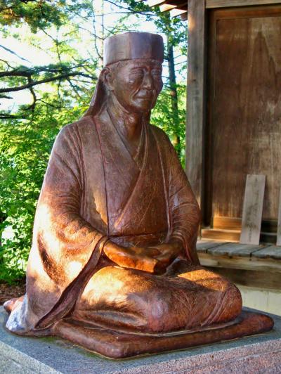 湯田中温泉a　平和観音＊一茶の散歩道　☆温泉街の名所めぐり