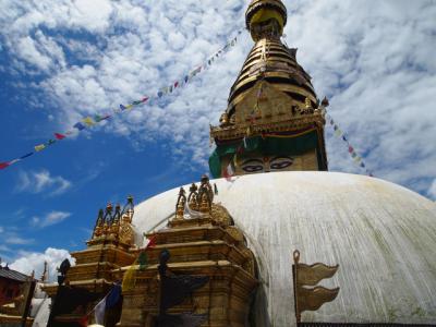 カトマンドゥめぐり、スワヤンブナートなど