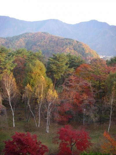 紅葉の甲斐路を歩く（河口湖から昇仙峡へ）