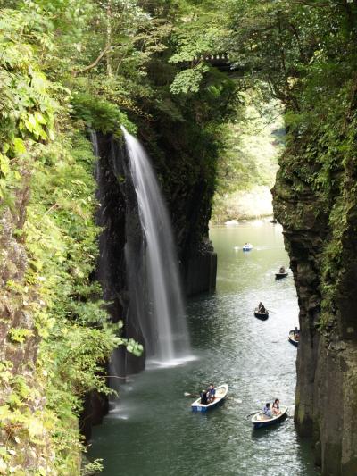 宮崎県滝めぐり（２）　滝メグラーが行く１３２　日本の滝百選・真名井の滝と高千穂峡