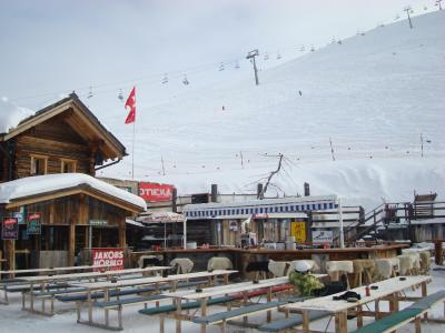 スイスのスキー場の絶景