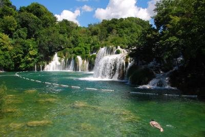 2011 旧ユーゴスラビア４カ国の旅③　湖と滝・自然を満喫「クルカ国立公園」