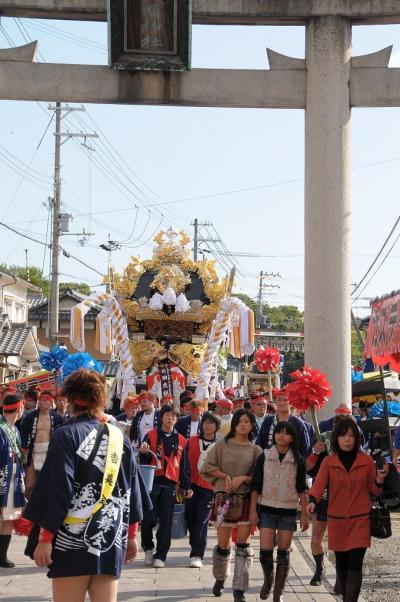 魚吹神社秋祭り・・・