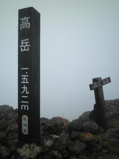 仙酔峡から阿蘇高岳・中岳へ