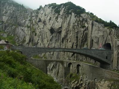 ２０１１年スイス（０４）　「悪魔の橋」～訪れて納得の素晴らしさ