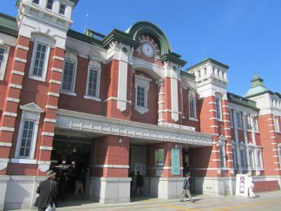 深谷駅舎付近の風景