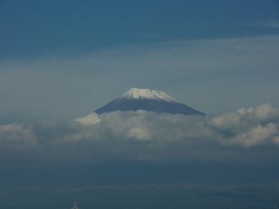 １１月の富士山は・・・まだアポロチョコ状態？！