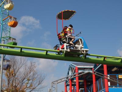 ローカルな楽しい遊園地　あらかわ遊園へ到着編