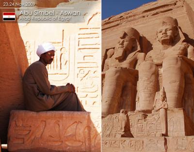 エジプト　最南端アブシンベル発、南北縦断の旅