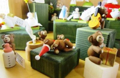 クリスマスマーケット・８　ザイフェン村の「おもちゃ工房」巡り