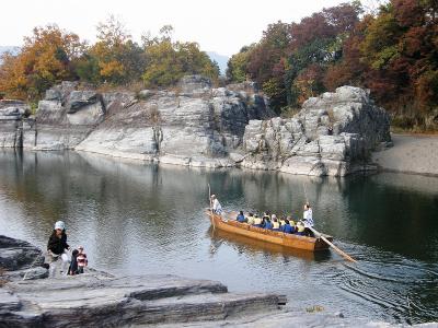 埼玉県民の日　秩父路の秋を楽しむ・・・③長瀞岩畳編