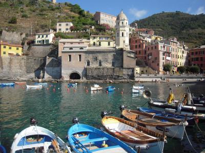 秋のドロミテ・エンガディン~チンクエ・テッレのツアー旅5.チンクエ・テッレの村巡り