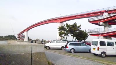 2011  木更津紀行　日本一高い歩道橋「中ノ島大橋」と「きみさらずタワー」