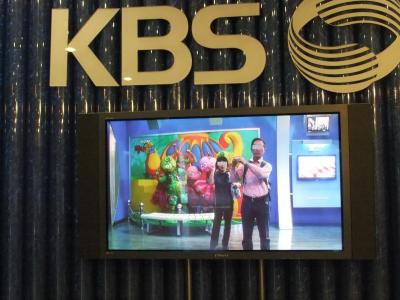 No22．韓国15日間の旅：ソウル歩き回り：KBS見学ホール体験