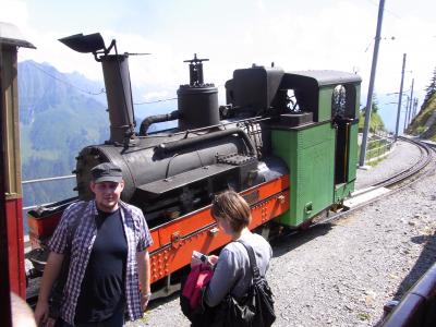 夏のスイス・5大アルプス9日間(7日目)サンモリッツ・ウィルダースヴィル・インターラーケン