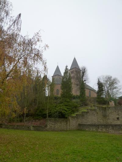 初冬ルクセンブルクのグルメな旅♪　Ｖｏｌ１９（第２日目午後）　☆エシュテルナッハ(Echternach)の聖ピエールポール教会♪