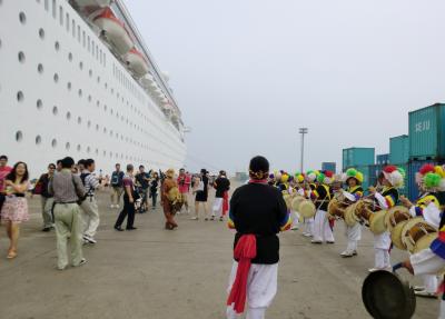 2011 SEP 流行の博多発クルーズ乗船記（3/4） 済州島半日上陸