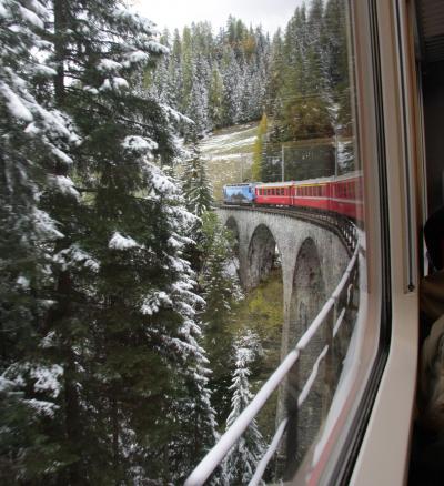 スイスの世界遺産　アルブラ・ベルニナ鉄道2011⑦ UNESCO World Heritage,Albura/Bernina line