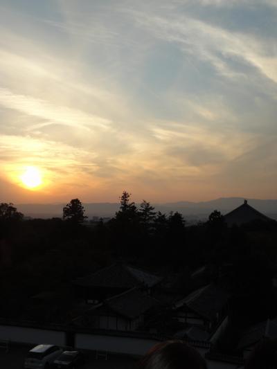よかったぁ～!奈良コミュオフ会②「ならまちランチと二月堂からの夕陽＆スヌ君・・」