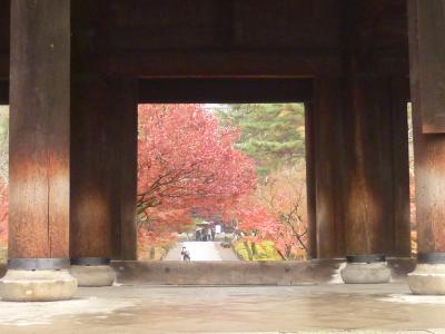 2011初冬・京都で紅葉見物～南禅寺、錦市場～想像以上にスゴイ