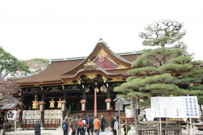 平成23年師走　名残の紅葉　北野天満宮