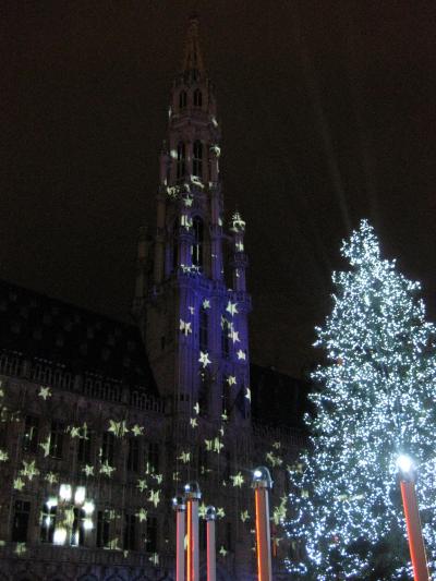 ☆2011年12月 光と音楽のショー＆クリスマス・マーケット in ブリュッセル☆ （ベルギー第６弾）