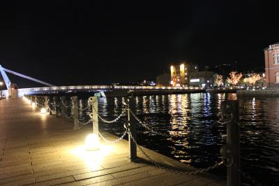 レトロ門司港で夜景を楽しむ