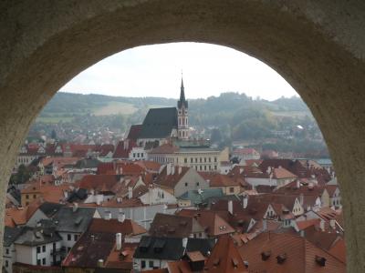 2011 晩秋のチェコ ③小さな世界遺産の街 チェスキー・クルムロフ