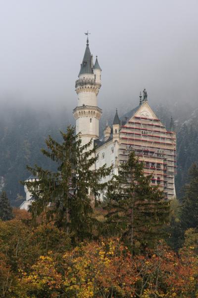 ノイシュヴァンシュタイン城　2011⑨Schwangau/The foot of Schloss Neuschwanstein